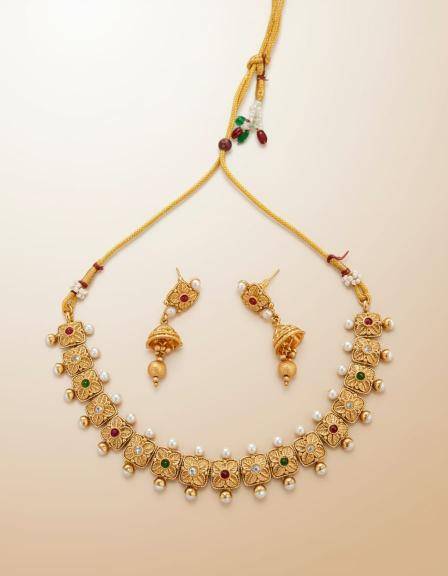 New Collection Heritage neeklace 8 Costume jewelry wholesalers in Delhi